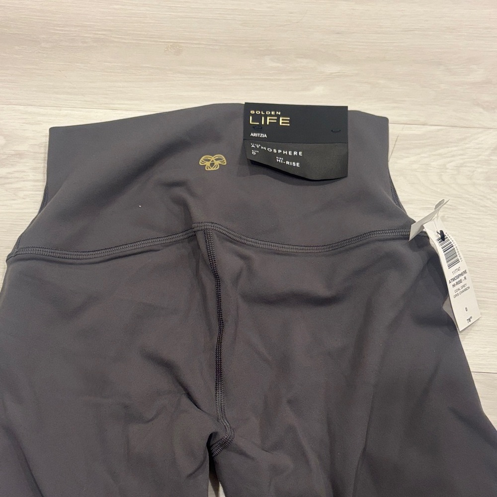 Aritzia Golden Life Hi-Rise Leggings in Charcoal